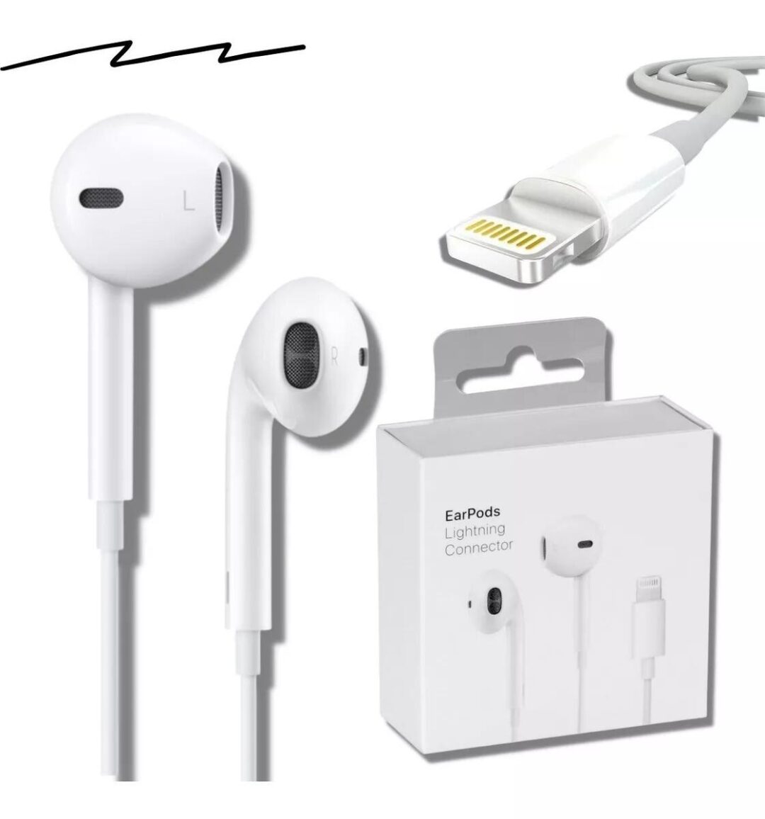 Fone Earpods Conector Lightning - Imagem 2