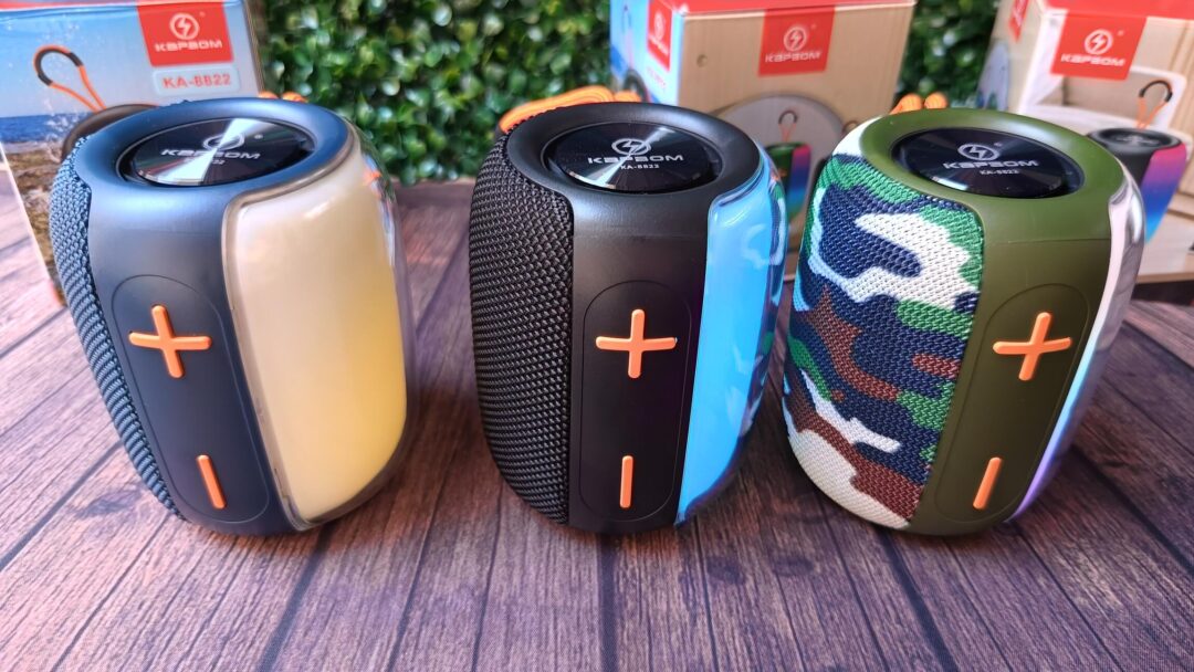 Caixa De Som Bluetooth Led KA-8822 A Prova Dagua - Imagem 2