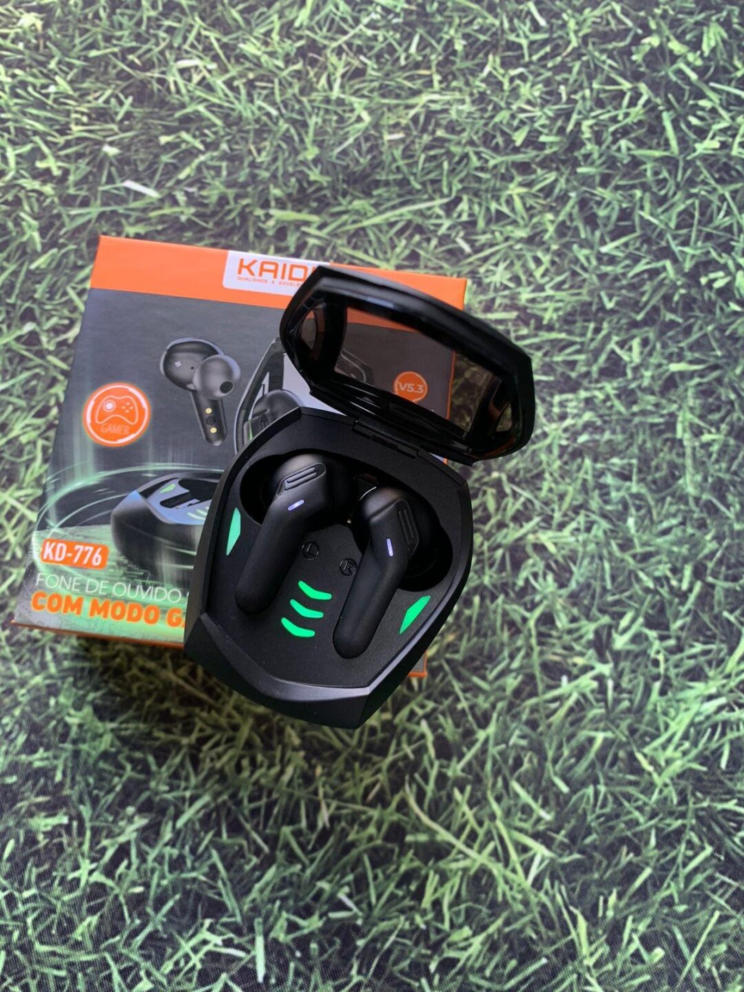 ORIGINAL - Fone Gamer Bluetooth Sem Fio Kaidi Tws Kd-776 - Imagem 7