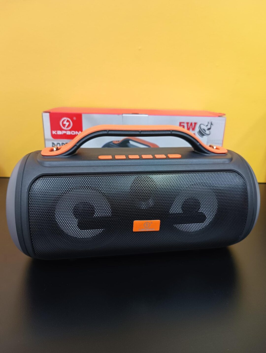 Caixa De Som Bluetooth Luz De Disco Grande - Imagem 2