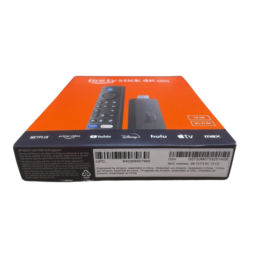 Amazon Fire TV Stick 4K Max 16GB | Alexa, Controle de Voz e Streaming Ultra Rápido - Imagem 2