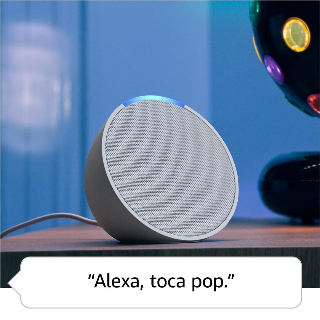 Echo Pop Amazon Original com Alexa — Tecnologia, Estilo e Controle por Voz em um Só Lugar! - Imagem 4