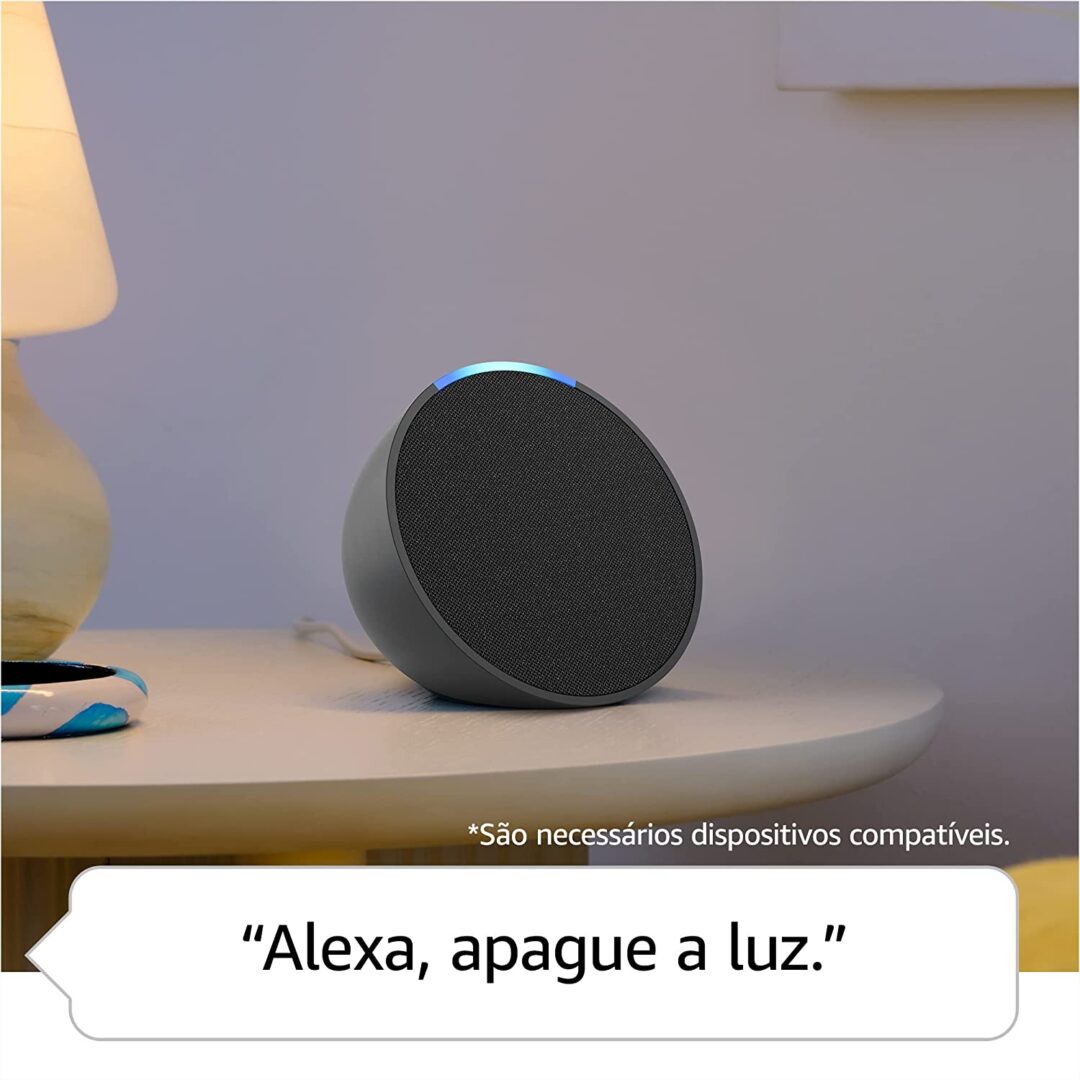 Echo Pop Amazon Original com Alexa — Tecnologia, Estilo e Controle por Voz em um Só Lugar! - Imagem 5