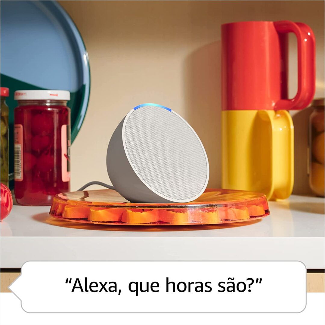Echo Pop Amazon Original com Alexa — Tecnologia, Estilo e Controle por Voz em um Só Lugar! - Imagem 6