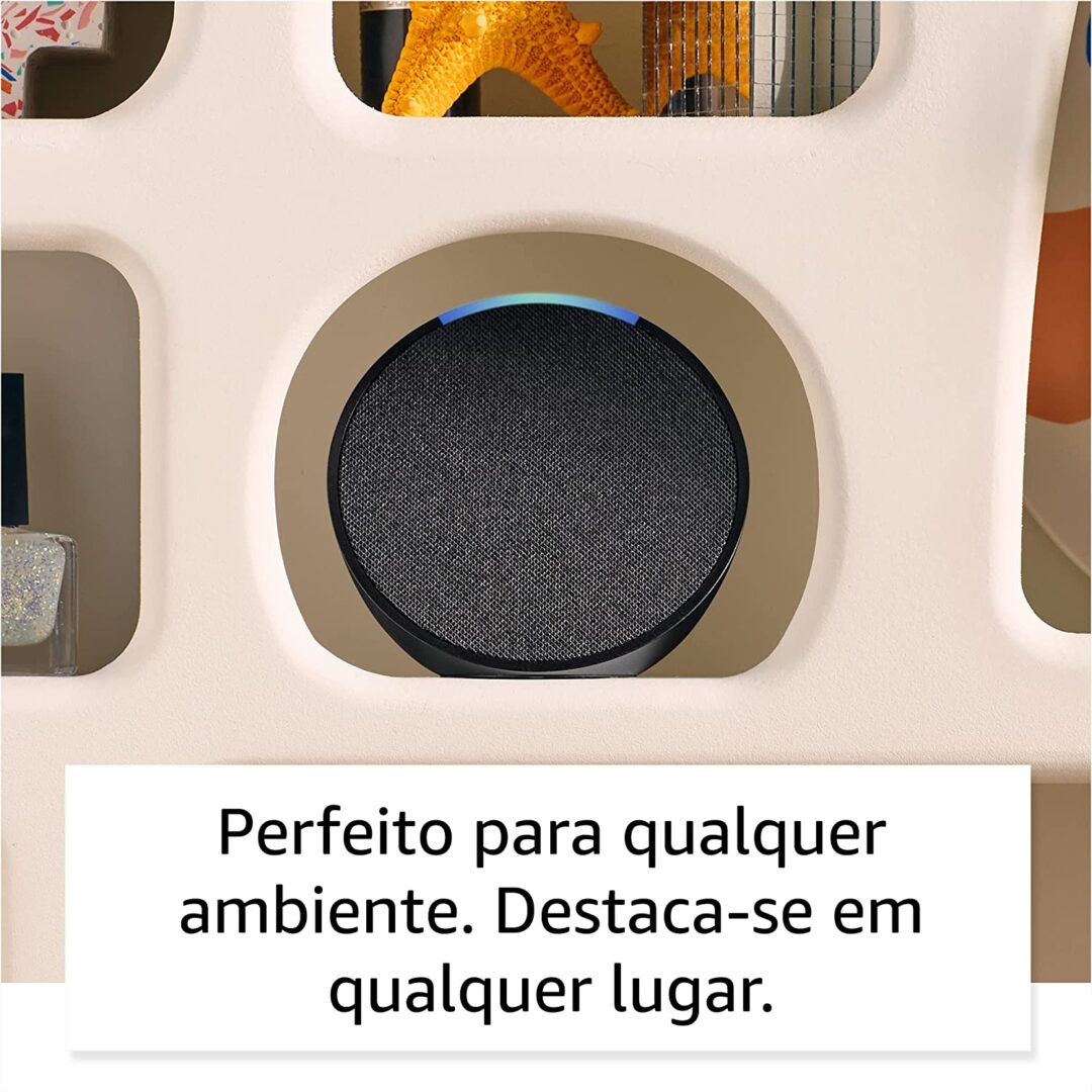 Echo Pop Amazon Original com Alexa — Tecnologia, Estilo e Controle por Voz em um Só Lugar! - Imagem 7