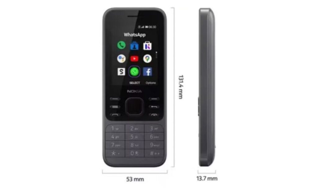 Celular Nokia 6300 WhatsApp | Teclas Grandes para Idoso - Imagem 3