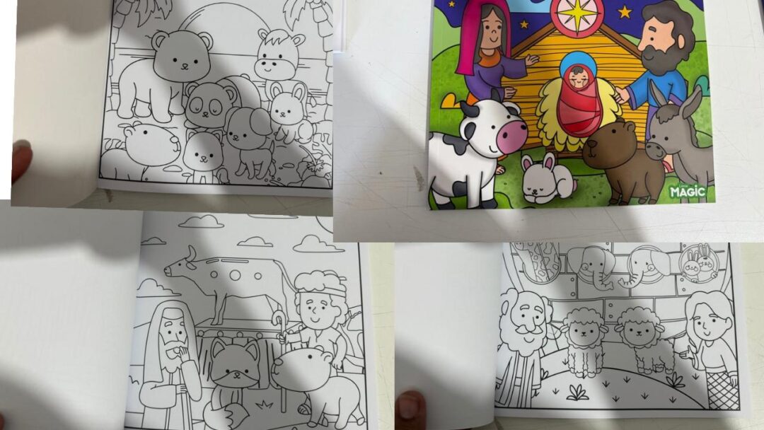 Livro de Colorir Cozy & Biblical | Relaxamento e Fé - Imagem 3