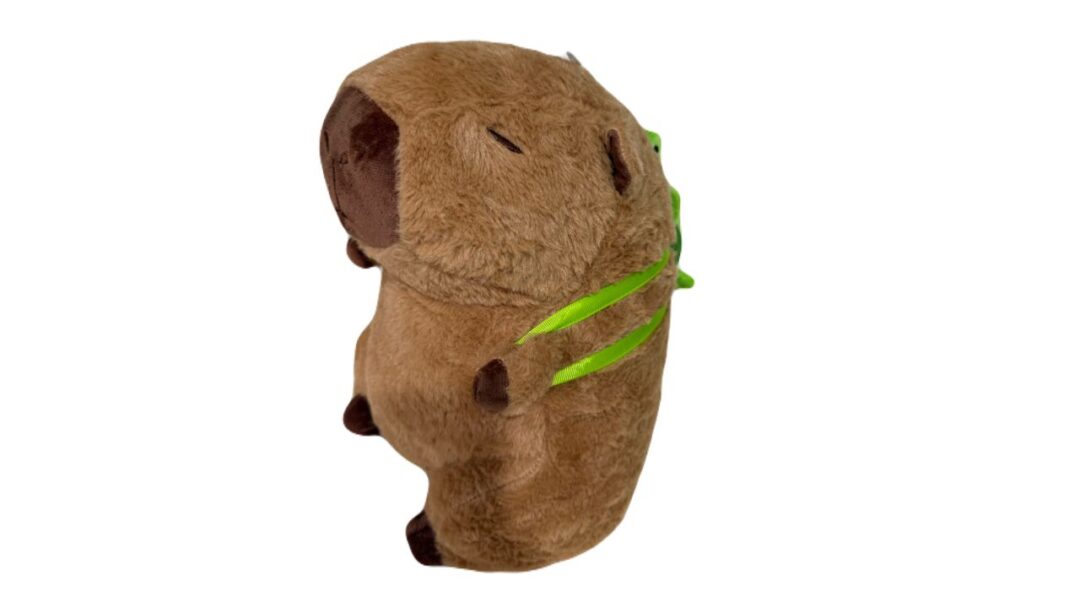 Capivara Filó de Pelúcia Original | Antialérgica e Fofa | Frete Grátis - Imagem 3