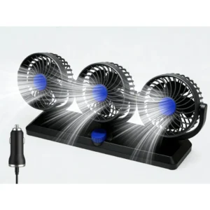 Ventilador triplo para veículos