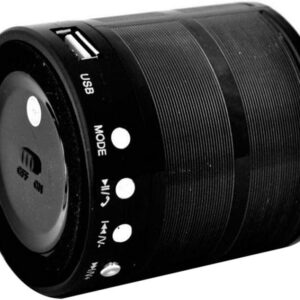 Alto-falante Altomex caixa de som Mini Speaker WS-887 com bluetooth preto 110V/220V - Imagem 8