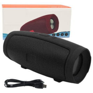 Caixa Caixinha De Som Bluetooth Pendrive Fm Sd Portátil 20w - Imagem 6