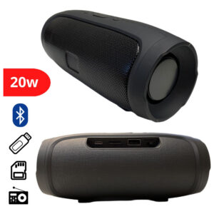 Caixa Caixinha De Som Bluetooth Pendrive Fm Sd Portátil 20w - Imagem 10