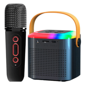 Caixa de Som Infantil com Microfone Bluetooth Sem Fio, perfeita para diversão, karaokê e momentos criativos das crianças - Imagem 6