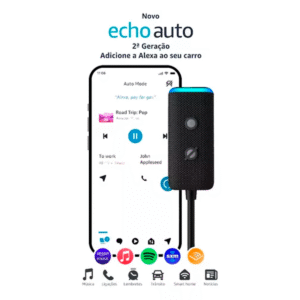 Echo Auto 2 Alexa Assistente Digital Smart No Carro - Imagem 2