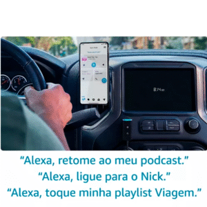 Echo Auto 2 Alexa Assistente Digital Smart No Carro - Imagem 5