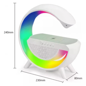 Luminária De Mesa G Speaker Smart Station Bluetooth C/ Som - Imagem 2