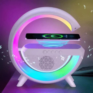 Luminária De Mesa G Speaker Smart Station Bluetooth C/ Som - Imagem 9