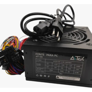Fonte De Alimentação Atx Computador Pc Amd Intel 500w Bivolt - Imagem 1