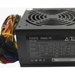 Fonte De Alimentação Atx Computador Pc Amd Intel 500w Bivolt - Imagem 6
