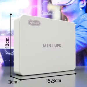 Mini Nobreak UPS 35W USB Type-C Poe Bivolt 100/240V KP-588 - Imagem 2