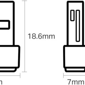 Adaptador Usb Wi-fi T2u Nano Tp-link Ac600 Archer Dual Band - Imagem 4