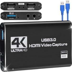 Placa De Captura 4k Usb 3.0 Hd 60 Fps Full Hd 1080p - Imagem 2