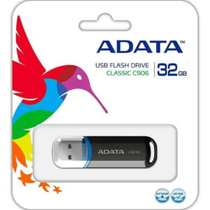 Pendrive Adata C906 32GB 2.0 Liso preto - Imagem 3