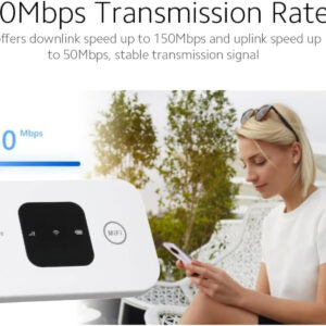 Roteador Portátil 4G LTE Wi-Fi Neoxtek SIM Card 150Mbps Bateria 20h - Imagem 3