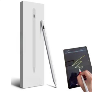 Caneta Stylus Universal Alta Precisão Para Tablet Android Ios Branco - Imagem 7