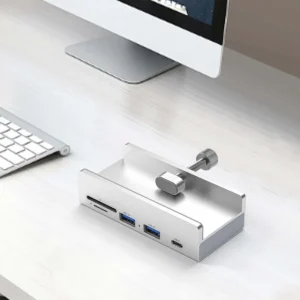 Leitor De Cartão Tipo C De Encaixe, Dock Usb - Imagem 4
