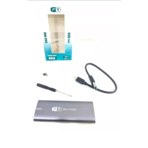 Case Ssd M.2 E Sata Para Usb 3.1 E Type-c FY-855 - Imagem 2