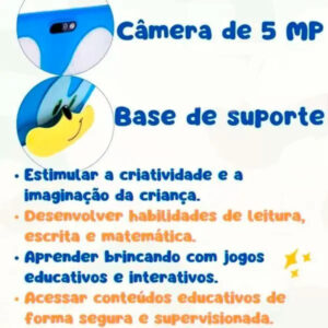 Tablet Kids Infantil Sonic Menino Menina Smart Para Crianças Cor Sortida - Imagem 5