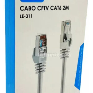 Cabo De Rede Cat6 2/3 Metros Ethernet Lan Giga 10/1000 - Imagem 7