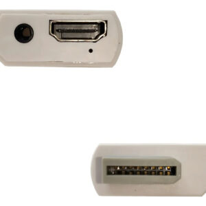 Adaptador Conversor compatível Nintendo Wii Para Cabo Hdmi 1080p - Imagem 8