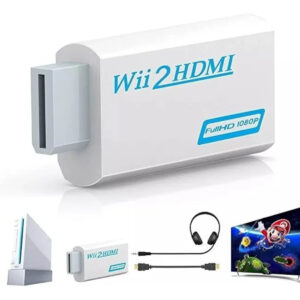 Adaptador Conversor compatível Nintendo Wii Para Cabo Hdmi 1080p - Imagem 4