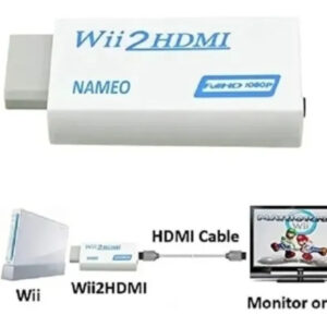 Adaptador Conversor compatível Nintendo Wii Para Cabo Hdmi 1080p - Imagem 5