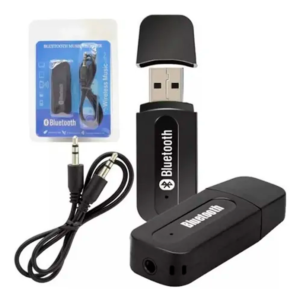 Adaptador Receptor Bluetooth Usb Musica P2 Chamada Som Carro - Imagem 4