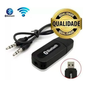 Adaptador Receptor Bluetooth Usb Musica P2 Chamada Som Carro - Imagem 5