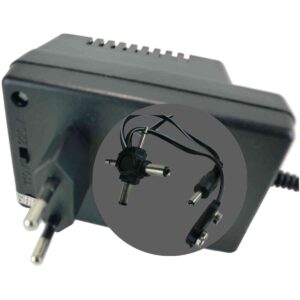 Fonte Universal Bivolt 1000ma 18w 1.5/3/4.5/6/7.5/9/12v Flex - Imagem 2