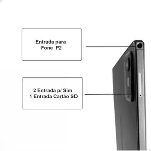 Tablet E1035 Touch/teclado/capa 6gb Ram 128gb 10.1 Estudo + Mouse - Imagem 3