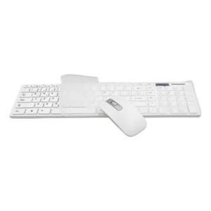 Kit Teclado Wireless Ultra Fino + Mouse + Capa Protetora Cor do mouse - Imagem 2