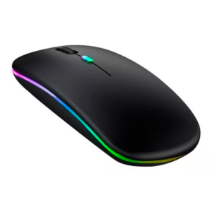 Mouse Sem Fio E-1300pro Bluetooth Rgb 2.4ghz Silencioso Cor V8 - Imagem 1