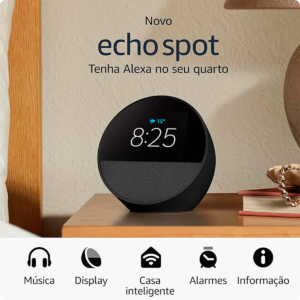 Echo Spot Com Alexa Despertador Inteligente - Imagem 2