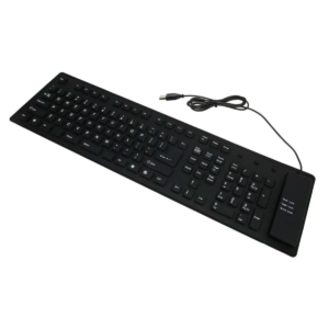 Informática Teclado Flexível DK-14 Conexão USB – Alfa Númerico - Imagem 3