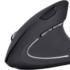 Mouse Vertical S/ Fio (wireless E Bluetooth) 2400dpi - Imagem 2