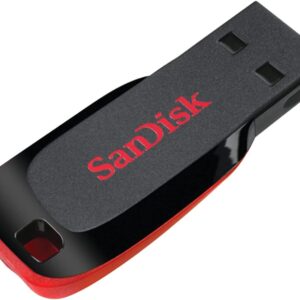 Pendrive SanDisk Cruzer Blade 2.0 preto e vermelho - Imagem 12