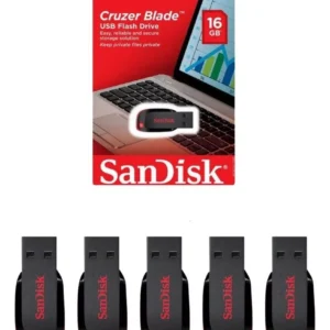 Pendrive SanDisk Cruzer Blade 2.0 preto e vermelho - Imagem 14