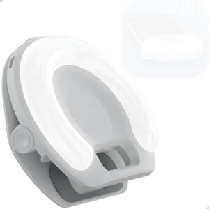 Mini Ring Light Luz Portátil De Bolsa Celular Video Foto Pro Branco - Imagem 1