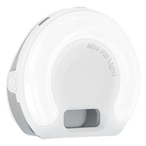 Mini Ring Light Luz Portátil De Bolsa Celular Video Foto Pro Branco - Imagem 9