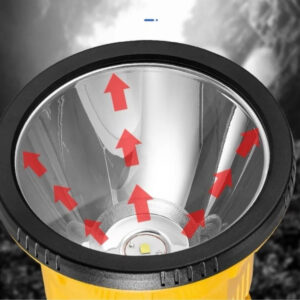 Lanterna Holofote Multifuncional Com Tripé Super Potente Amarelo Branco - Imagem 8